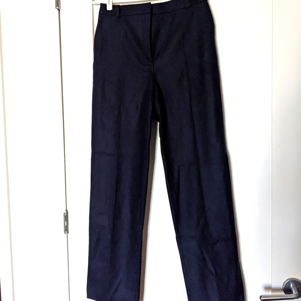 NWT Lanvin Wool Navy Trousers